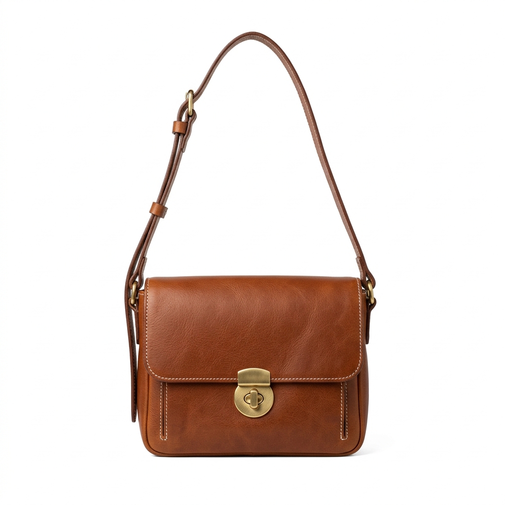 The Atelier Flap Crossbody - Front View